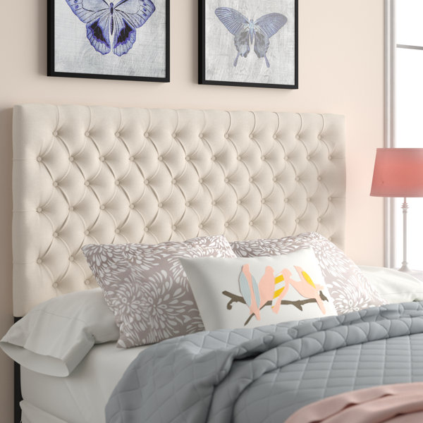 House of Hampton® Queen Upholstered Panel Headboard & Reviews Wayfair